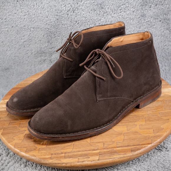 TRASK Brady Brown Suede Men’s Chukka Boot Size 11 M Excellent Condition - Picture 4 of 10